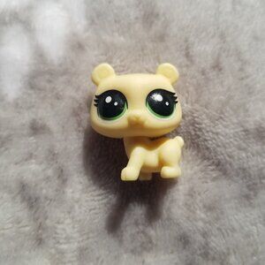 Littlest Pet Shop Bear Yellow Mini Figure Value Pets No Number